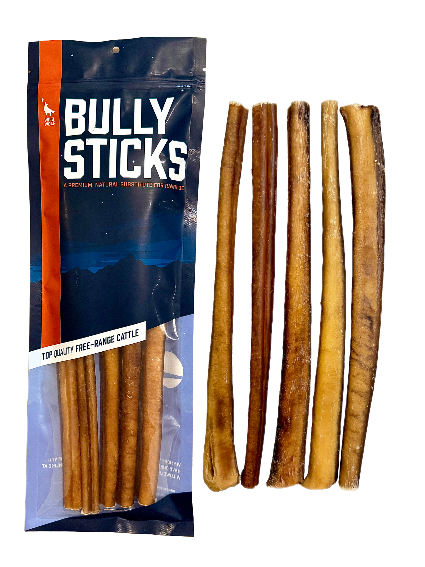 12-inch Bully Sticks (8oz./~5 Sticks)