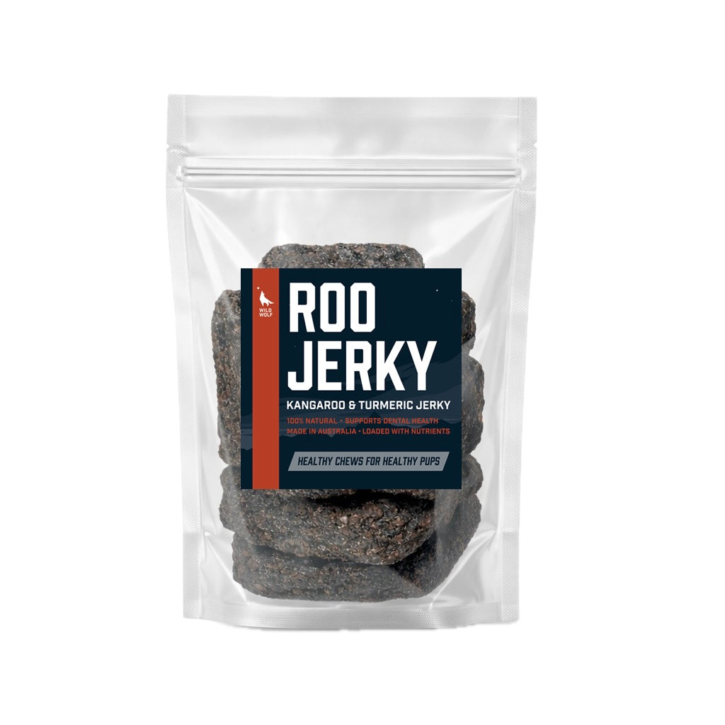 Kangaroo & Turmeric Jerky(6oz.)