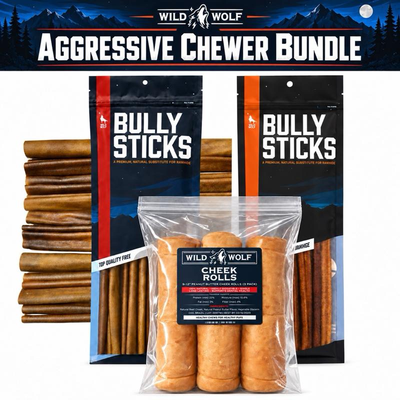 Wild Wolf Aggressive Chewer Bundle